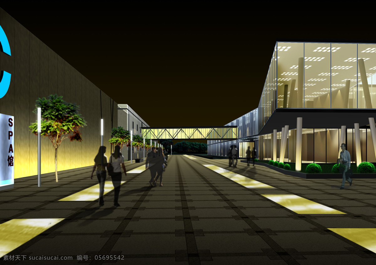 城市夜景 广场灯 环境设计 建筑设计 建筑设计素材 建筑效果图 效果图 步行街 夜景 设计素材 模板下载 步行街夜景 亮化工程 夜景效果图 小广场 环境艺术 环艺 环艺效果图 装饰素材 灯饰素材