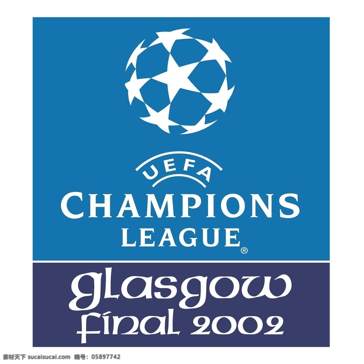 欧洲 冠军联赛 决赛 2002 格拉斯哥 冠军 联盟 最后的 矢量图 其他矢量图
