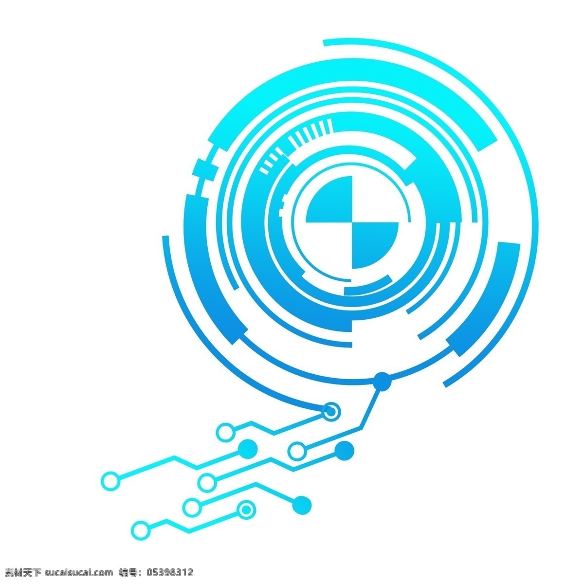 科技 圆形 图案 蓝色 元素 商务 商务科技 科技矢量 点线 线条科技 线条矢量 科技商务 商务矢量 商务线条