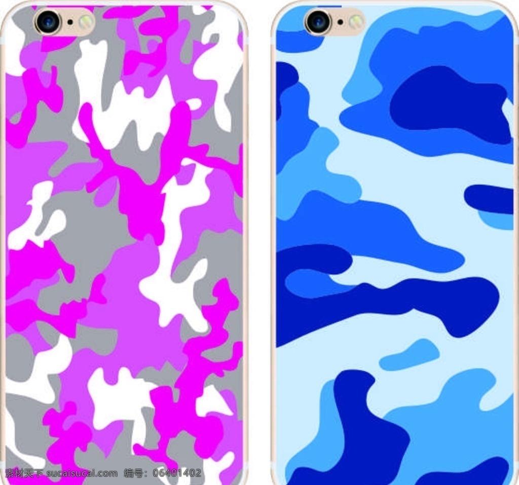 彩绘手机壳 时尚 手机套 彩印 打印 迷彩 花纹 sky 包装设计