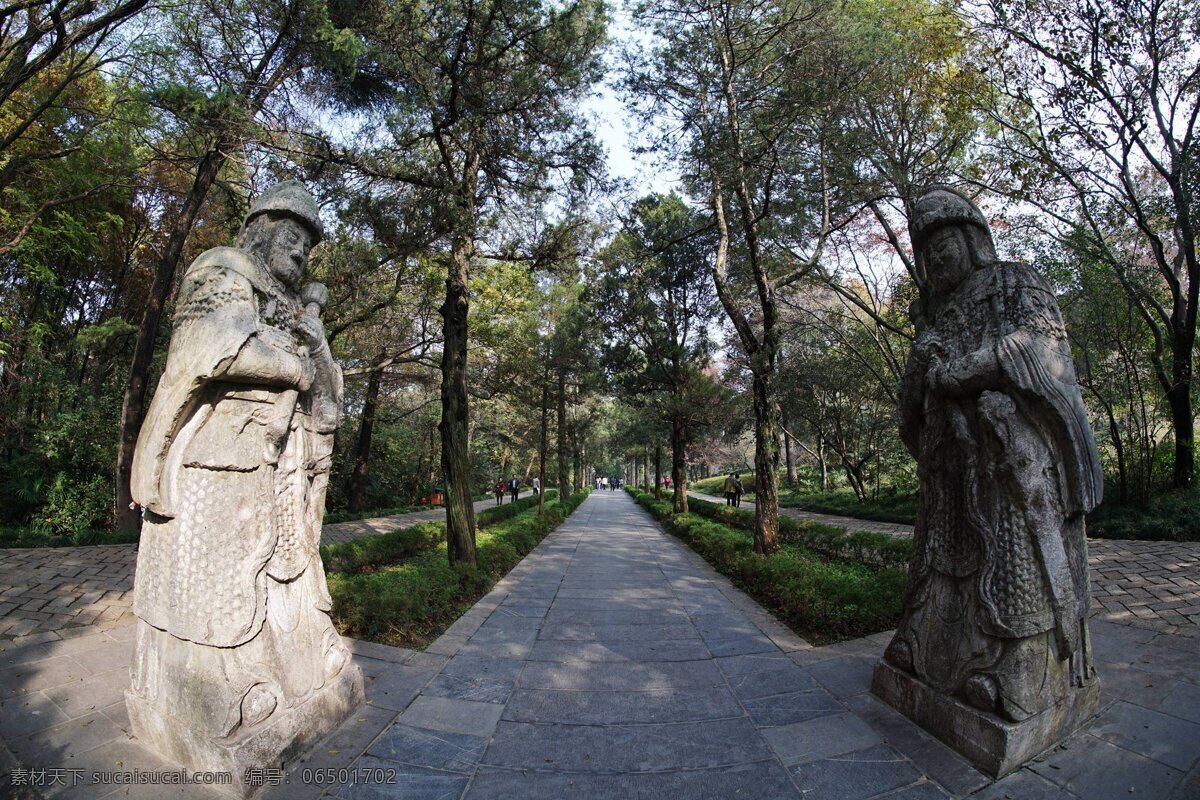 江苏 南京 明孝陵 风景