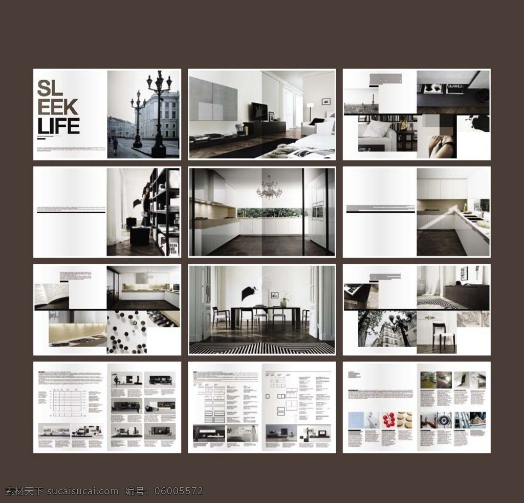 室内设计装修公司宣传画册素材图片下载-素材编号06005572-素材天下图库