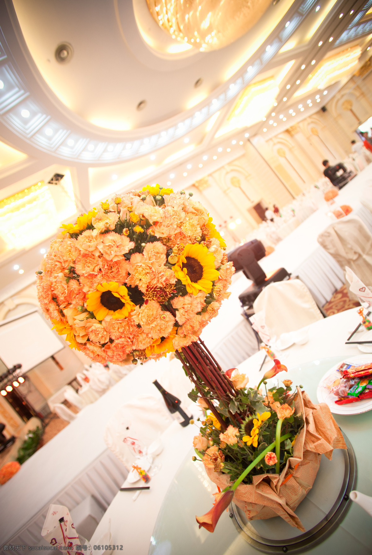 婚礼装饰 婚礼花材 鲜花 婚礼 花艺 花材 主桌花 婚礼用花 装饰 文化艺术 节日庆祝 白色