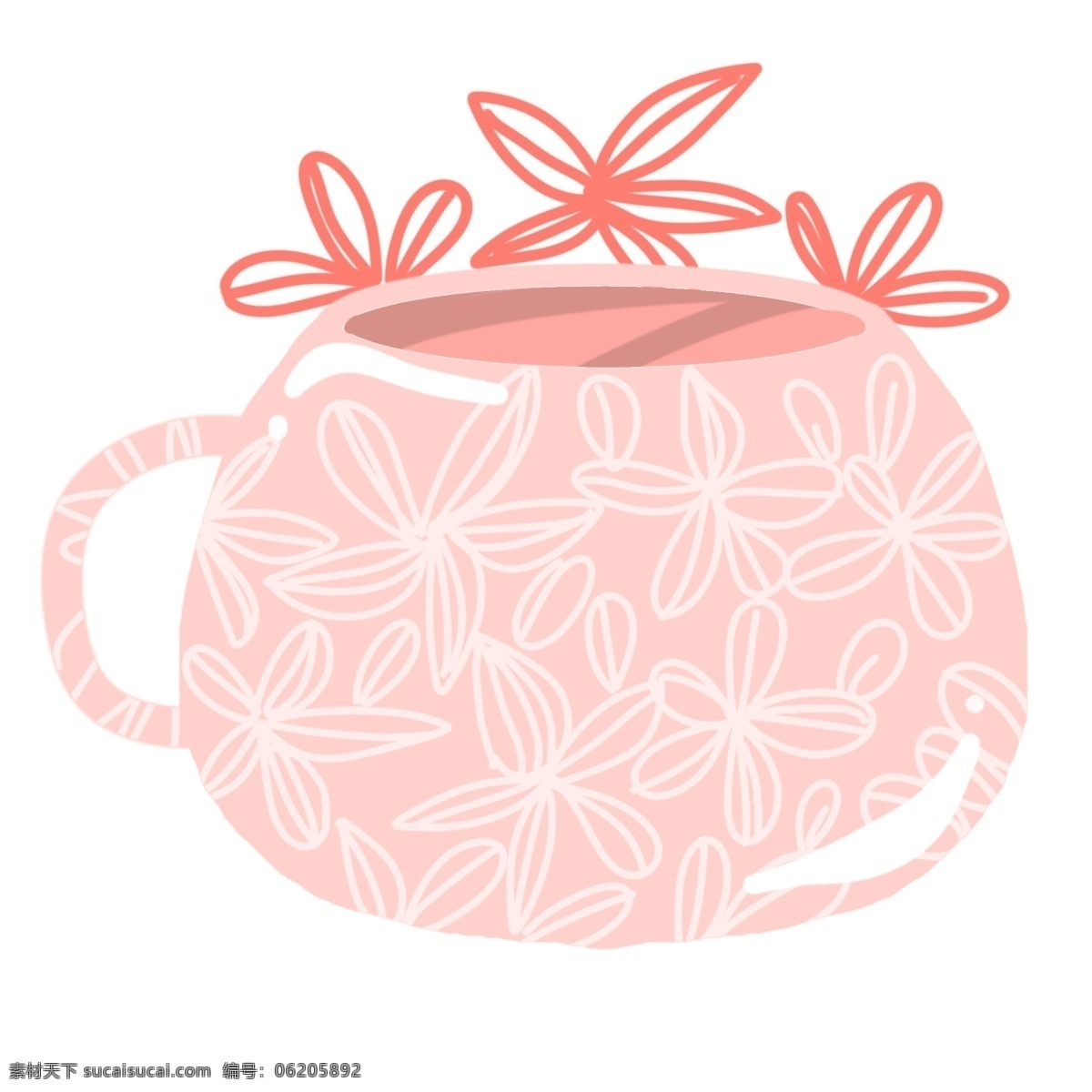 花纹 图案 杯子 圆形