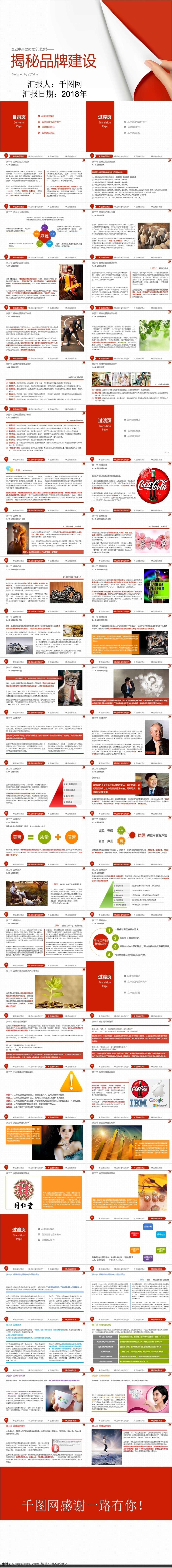 商业 个人 计划书 红色 官方 路演