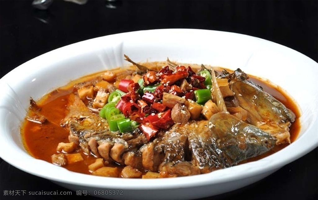 干烧鱼图图片 干烧鱼图 美食 传统美食 餐饮美食 高清菜谱用图