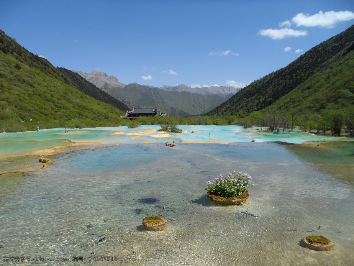 黄龙五彩池 黄龙 五彩池 黄龙风光 黄龙景色 美景 高原 四川 山水 九黄 九黄风光 旅游高原风光 国内旅游 旅游摄影