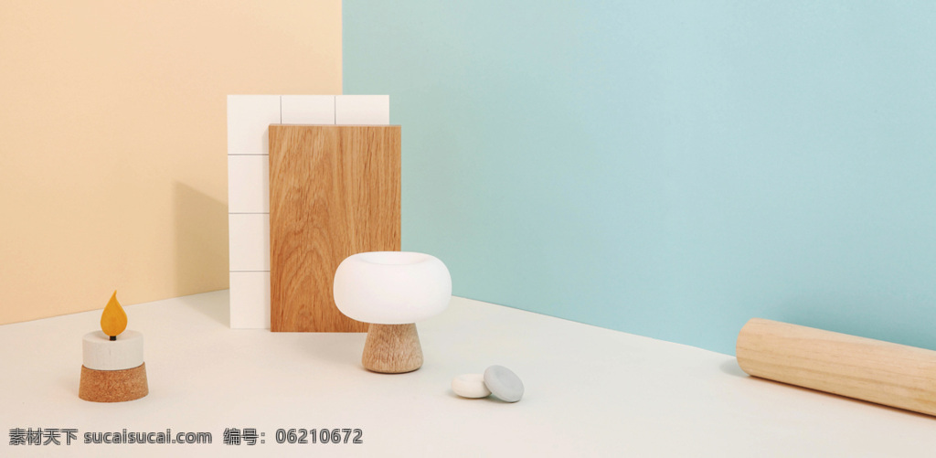 蜡烛 木棍 banner 背景 木质 纹理
