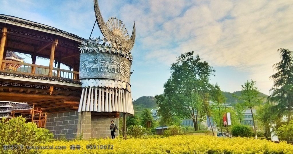 凯里文化园 自然风景 风景名胜 风景壁纸 贵州风景 国内旅游 旅游摄影 民族风情园 雕塑