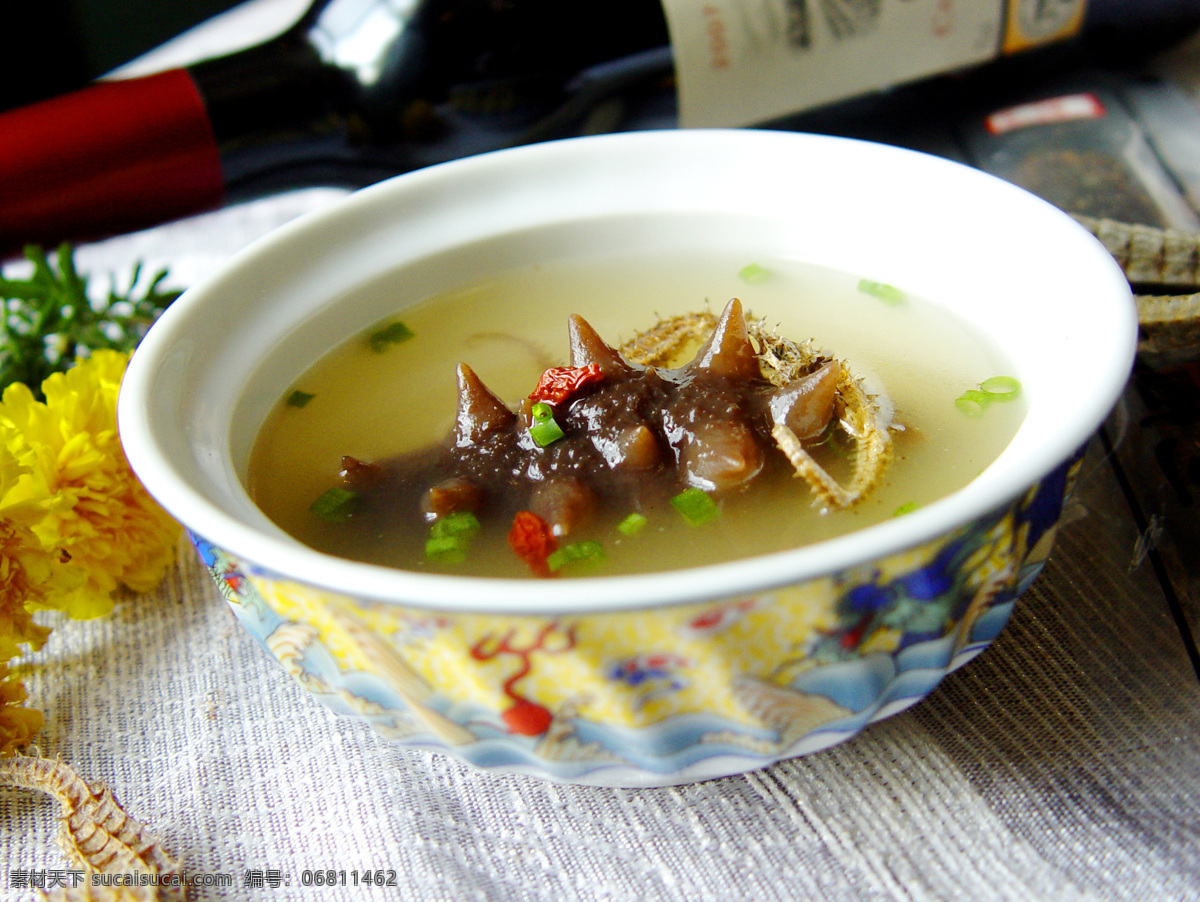 清汤 养生 海参 菜谱 菜谱图片 餐饮美食 传统美食 海产品 清汤养生海参 燕鲍翅参 psd源文件 餐饮素材