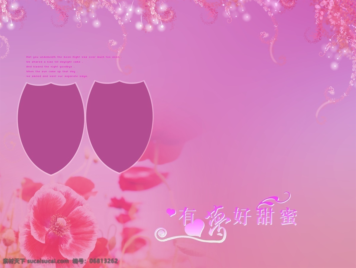浓情蜜意3 免费婚纱模板 2009 婚纱 模板 花边 花纹 婚纱模板 相框 有梦好甜蜜 psd源文件 儿童 写真 相册