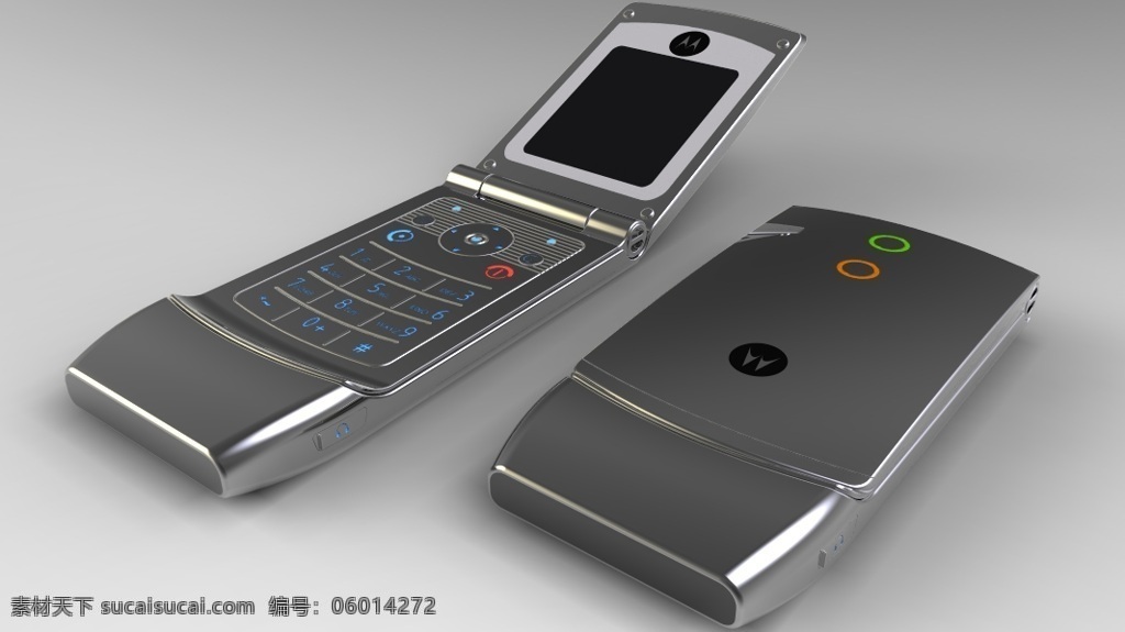 w355 cdma 电话 摩托罗拉 手机 通信 3d模型素材 其他3d模型