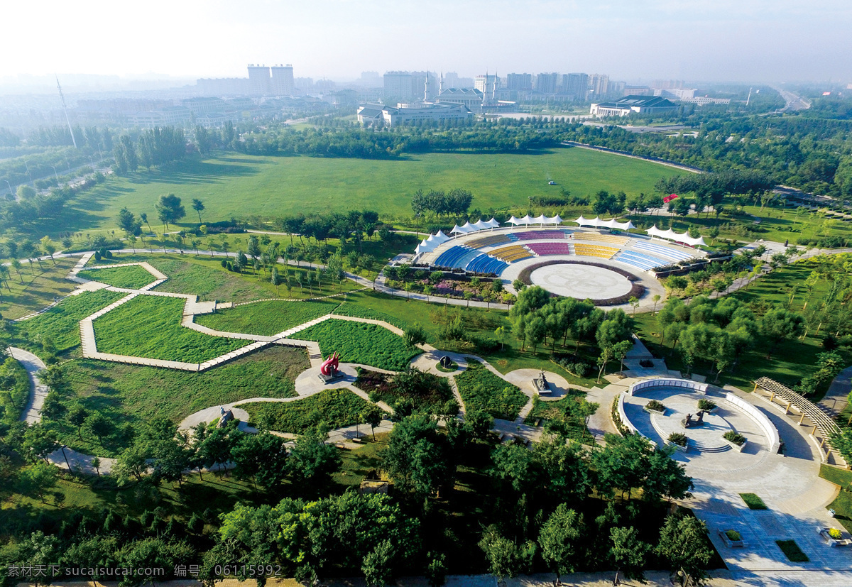吴忠 黄河 湿地 公园 生态 自然 草坪 草地 山 植物 自然景观 山水风景