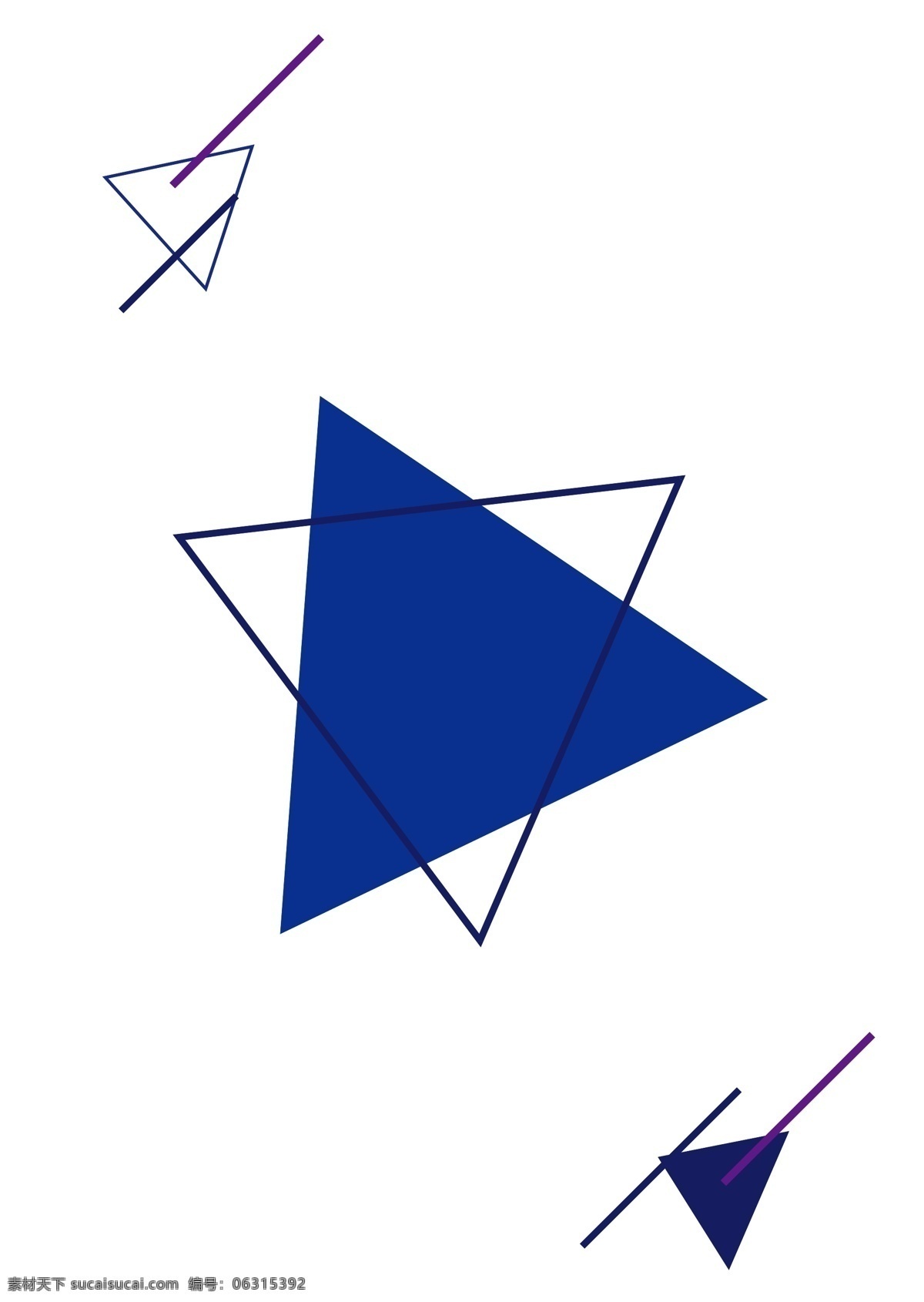 抽象 蓝色 三角形 线条 抽象三角形 三角形线条 科技 感 几何 抽象几何