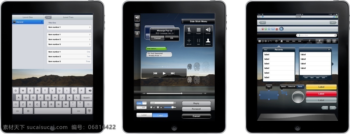 ui矢量图 ipad ios ui 苹果 矢量图 其他矢量图