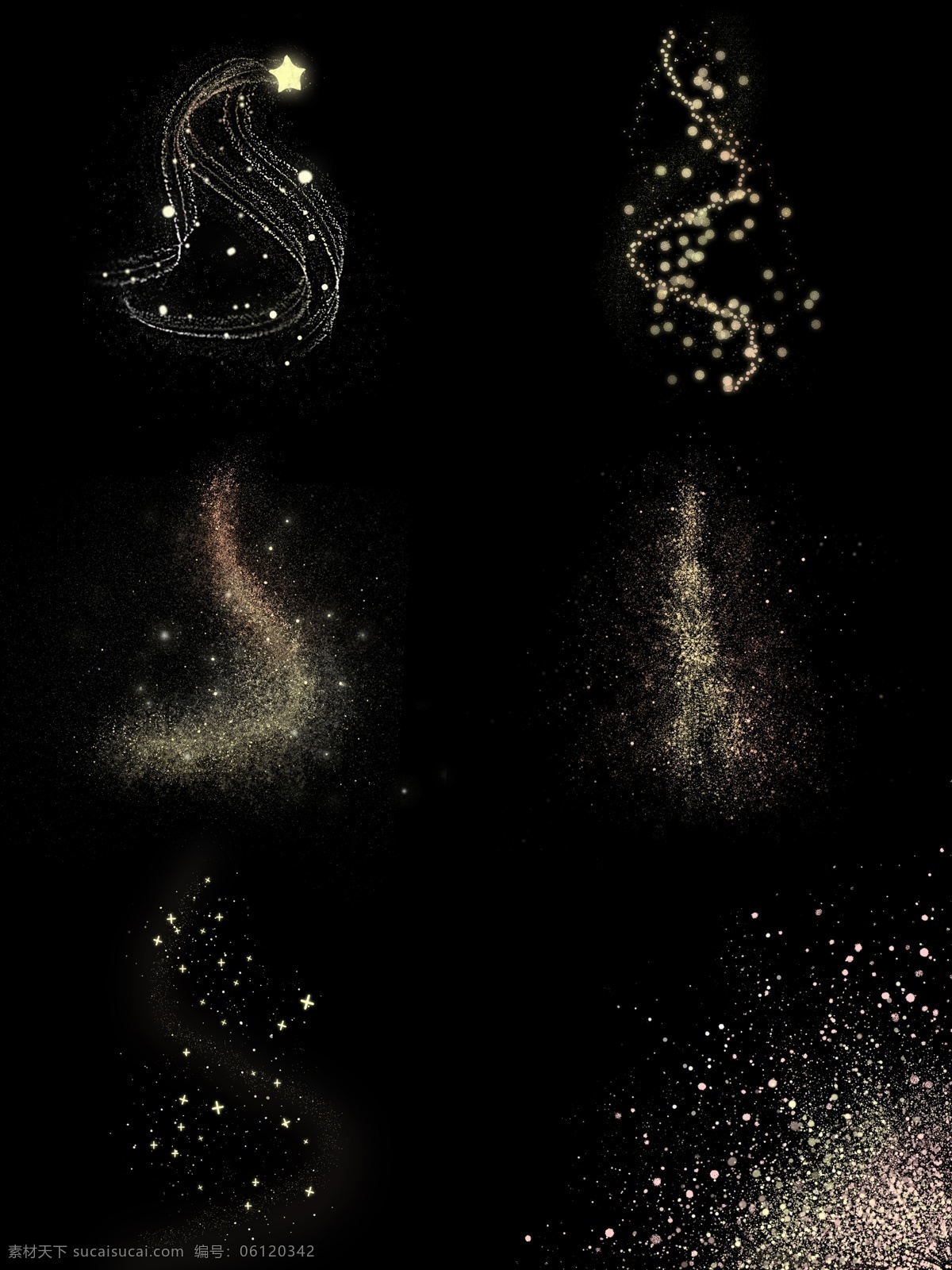 梦幻 绚丽 星星点点 星光 星空 星群 银河 星河 光效 唯美 星星 点点 丝带 闪亮 s型 五角星 手绘 十字星 四角星 仿真 童趣 装饰图案