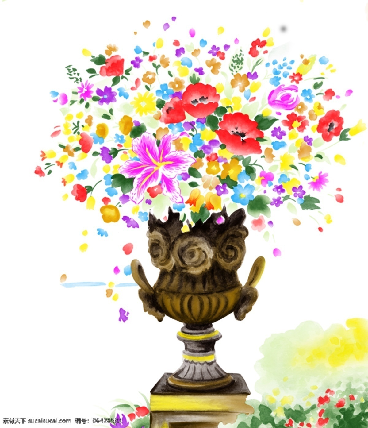 韩国 精美 花纹 矢量 背景 模版 标识cdr 环保cdr 卡通环保 矢量素材 标签标识 矢量图 其他矢量图