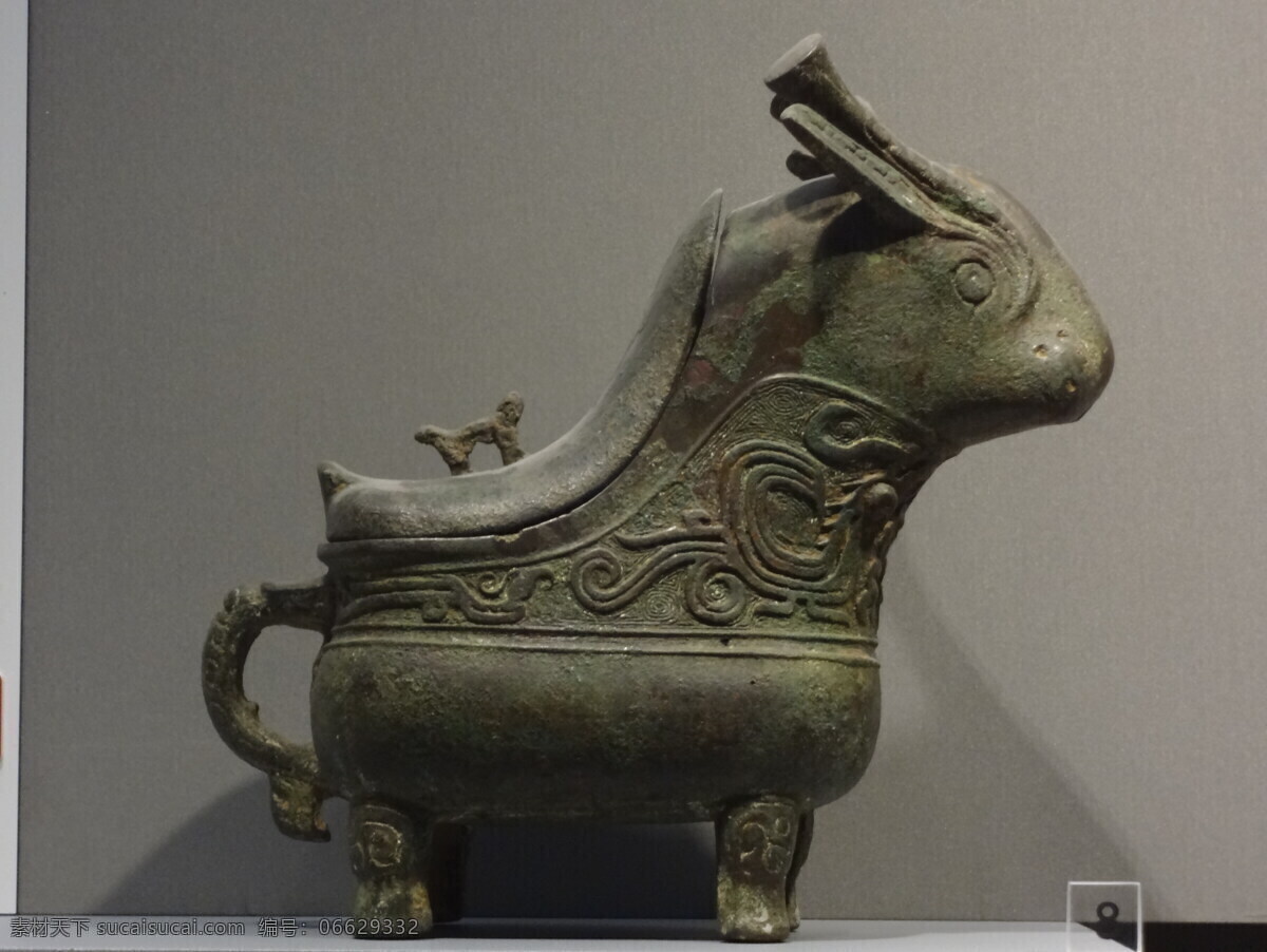 兽 型 青铜器 传统文化 鹿 文化艺术 艺术 兽型青铜器 南京博物馆 古代展览 青铜鹿 南京博物院 装饰素材 展示设计