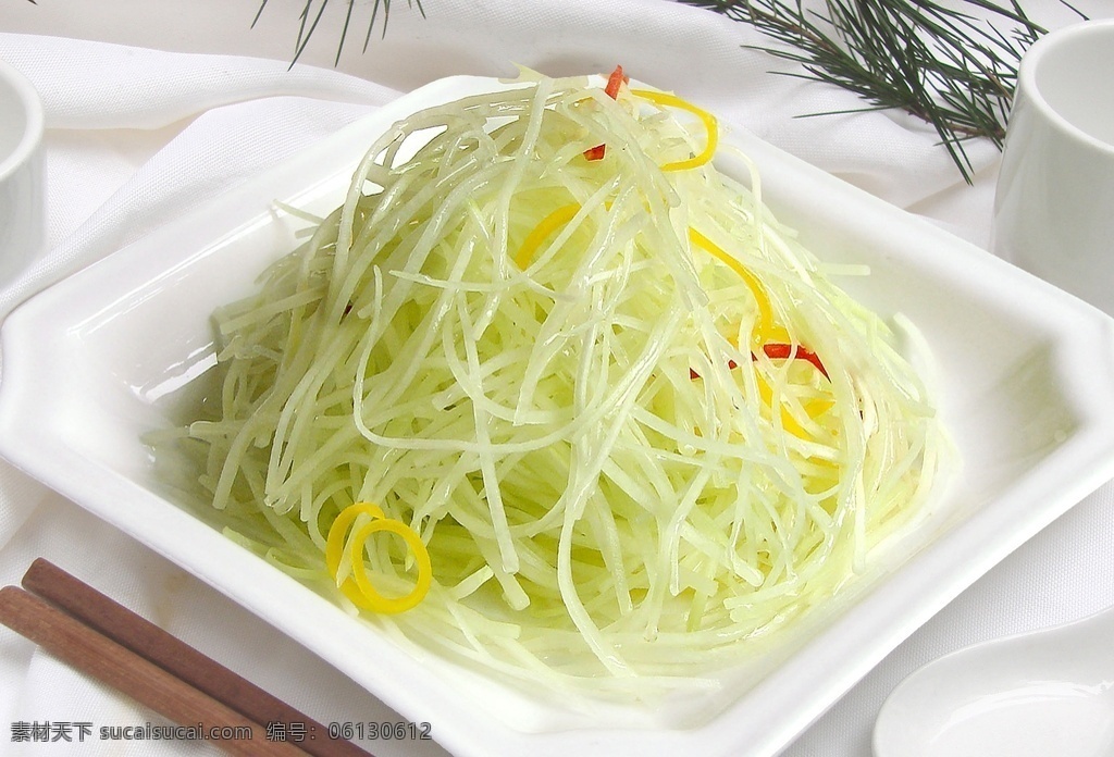 凉拌佛手瓜 瓜 佛手瓜 凉拌瓜 拌佛手瓜 餐饮美食 传统美食