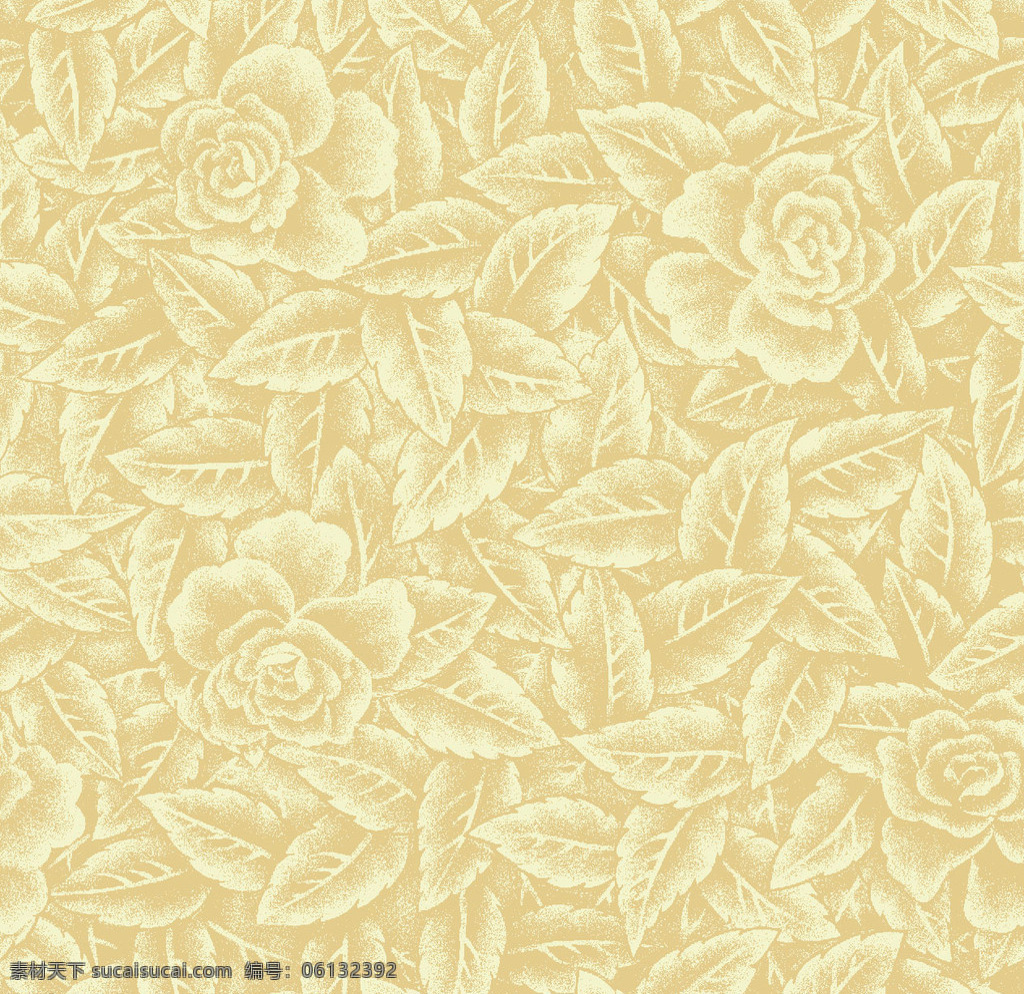 现代 高级 质感 花朵 壁纸 图案 高级壁纸 花朵元素 黄褐色底纹 植物壁纸 植物元素