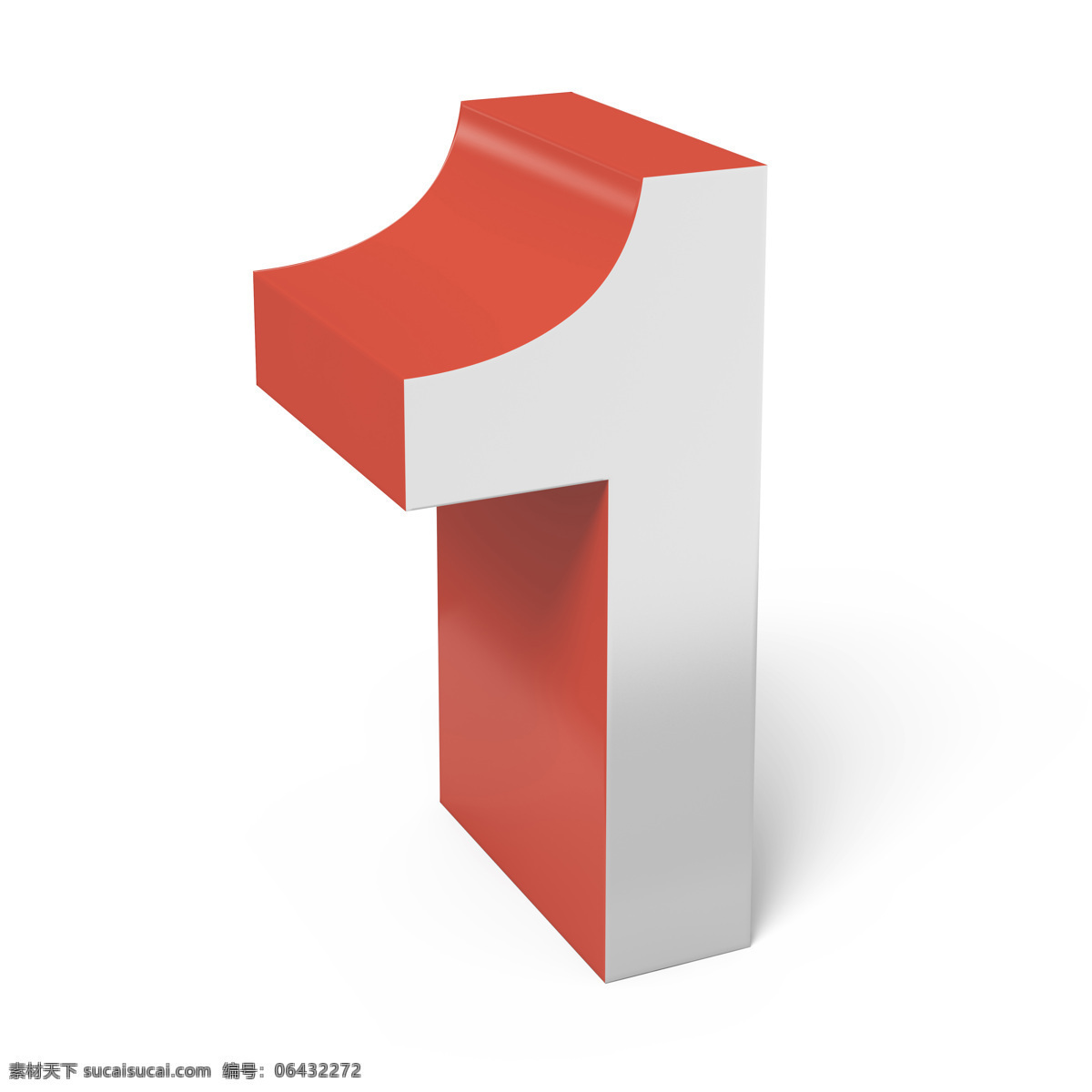 立体数字 数字 中文数字 阿拉伯数字 白色数字 红色数字 3d设计