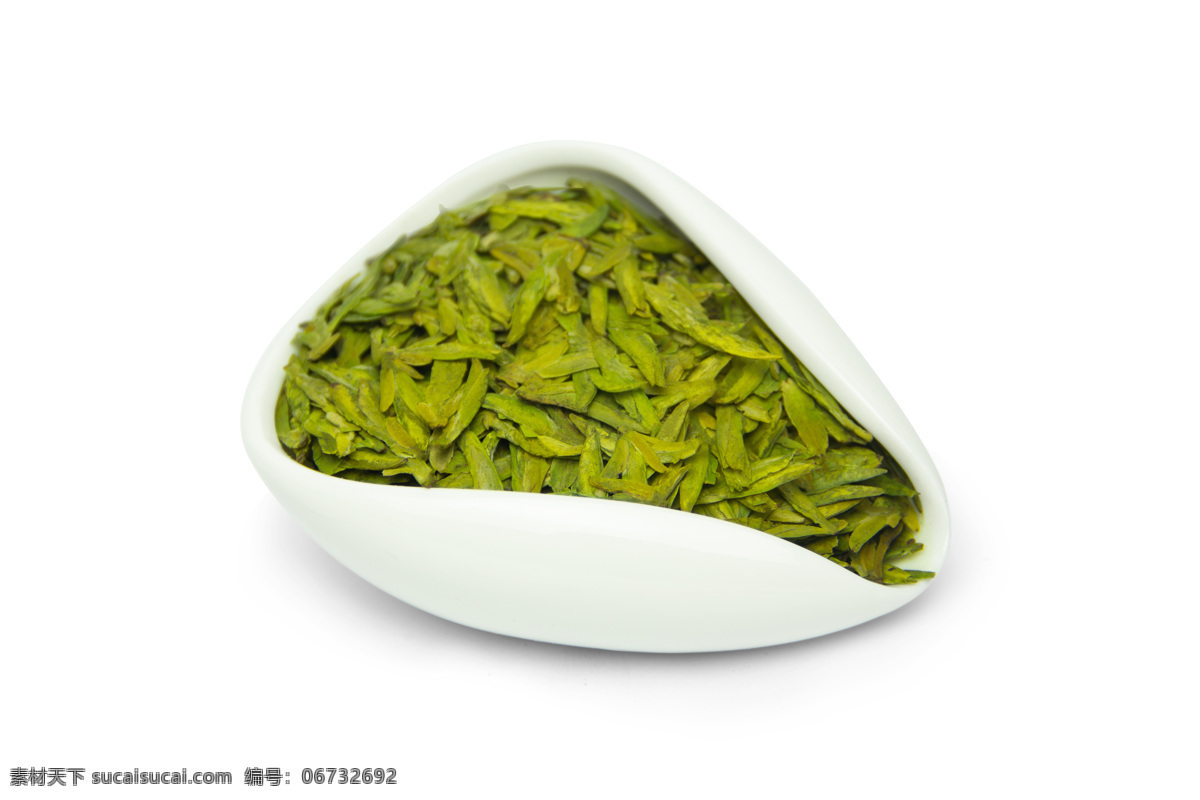 西湖龙井干茶 西湖龙井 龙井 干茶 绿茶 白底 餐饮美食 饮料酒水