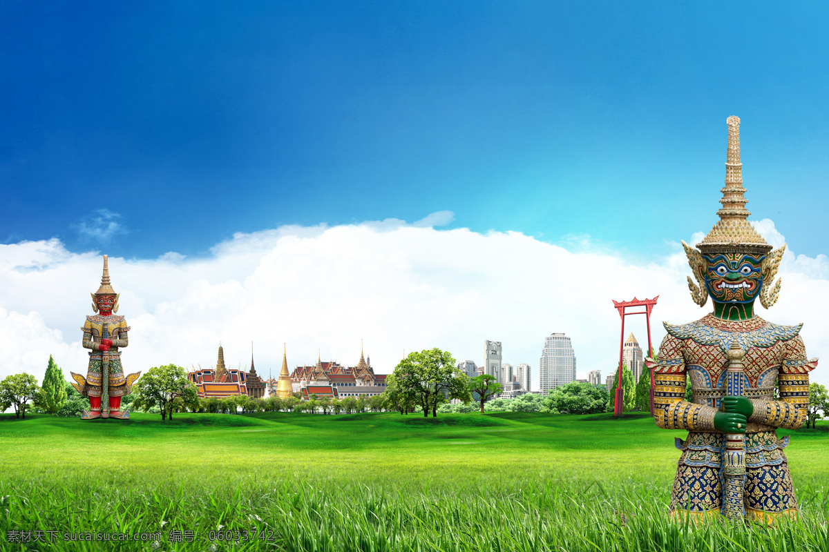 泰国旅游 泰国风景名胜 泰国景点 美丽风景 泰国旅游景点 名胜古迹 自然景观 白色