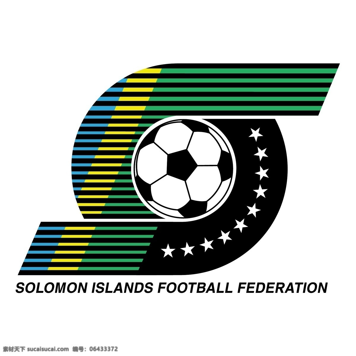 所罗门群岛 足球 协会 免费 标志 psd源文件 logo设计