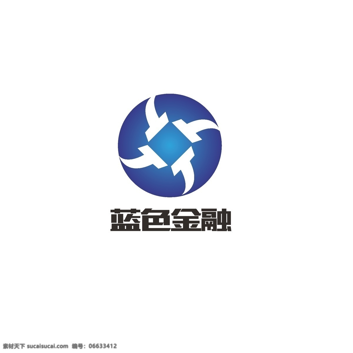 蓝色 金融 logo 科技 简约 钱币 碧玉 字母t 团圆 发展