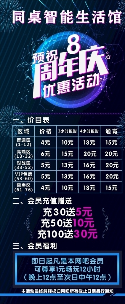 网吧 周年庆 优惠 活动 展架 周年店庆 网吧展架 网吧广告 网吧宣传 网吧x展架 网吧店庆
