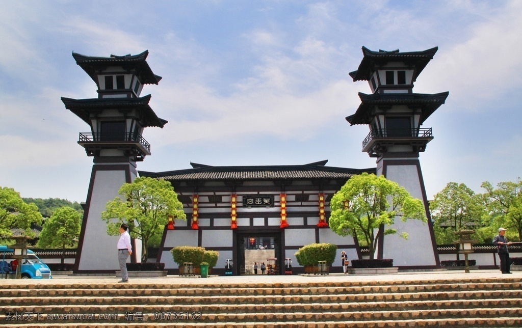 无锡三国城 中央影视基地 太湖山水 仿古建筑 无锡旅游景点 高清摄影 旅游摄影 国内旅游 三国城 水浒城