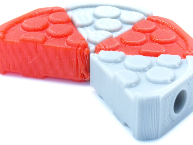 三角 披萨 玩具 装饰品 3d打印模型 游戏玩具模型