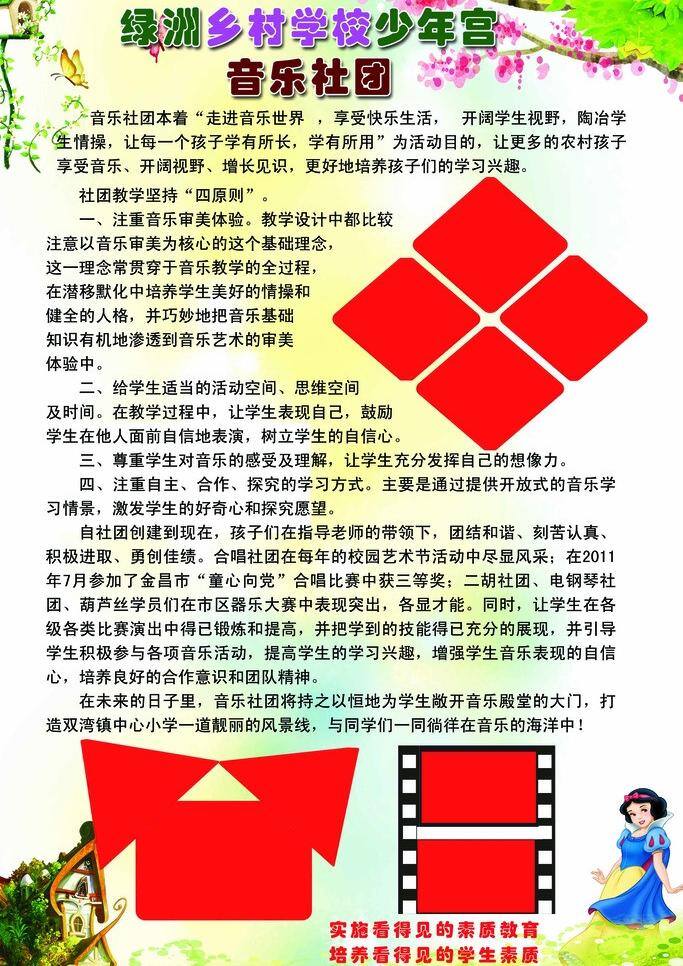 广告设计模板 教育展板 学校展板 学校 展板 模板下载 源文件 展板模板 实施 看得见 素质教育 培养 学生 素质 绿洲 乡村 少年宫 其他展板设计