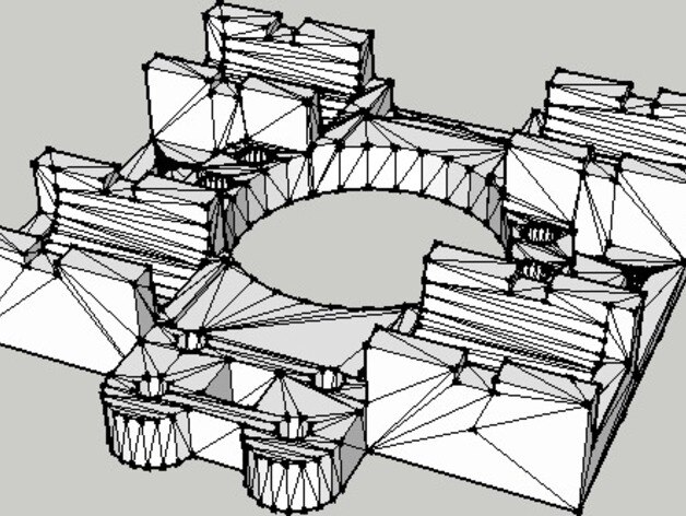 卡罗 埃 赫 x 打印机 三维 3d打印模型 3d 打印 模型 载体 顶板 v2