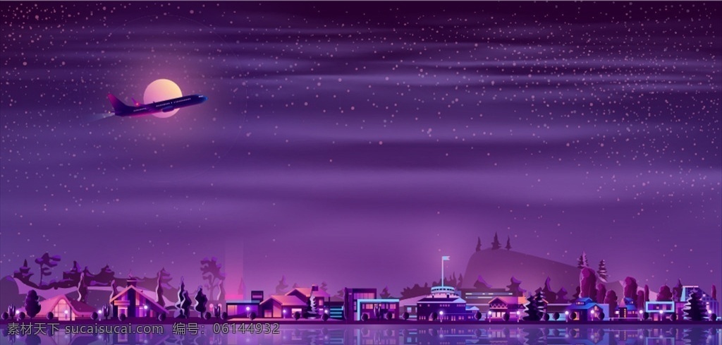 乡村夜景 矢量 城市 建筑 夜景 高楼 手绘建筑 彩色建筑 繁华建筑 霓虹灯 彩色渐变建筑 城市建筑插画 卡通城市建筑 矢量高楼大厦 现代建筑 绚丽建筑 插画 城市建筑 环境设计 建筑设计 动漫动画 风景漫画