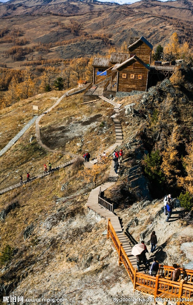 观鱼亭 新疆 喀纳斯湖 标志建筑 蓝天 景点 高山湖泊 碧水 亭子 自然景观 保护区 植物保护区 自助游 国内旅游 旅游摄影 观 鱼 亭