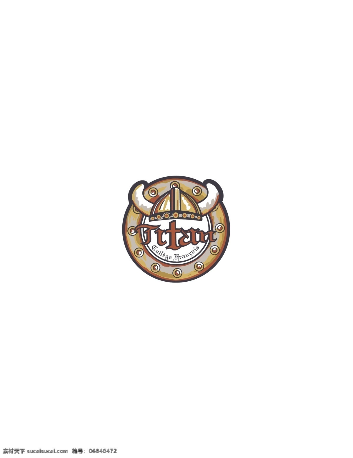 acadiebathurst titan logo 标志设计 矢量图