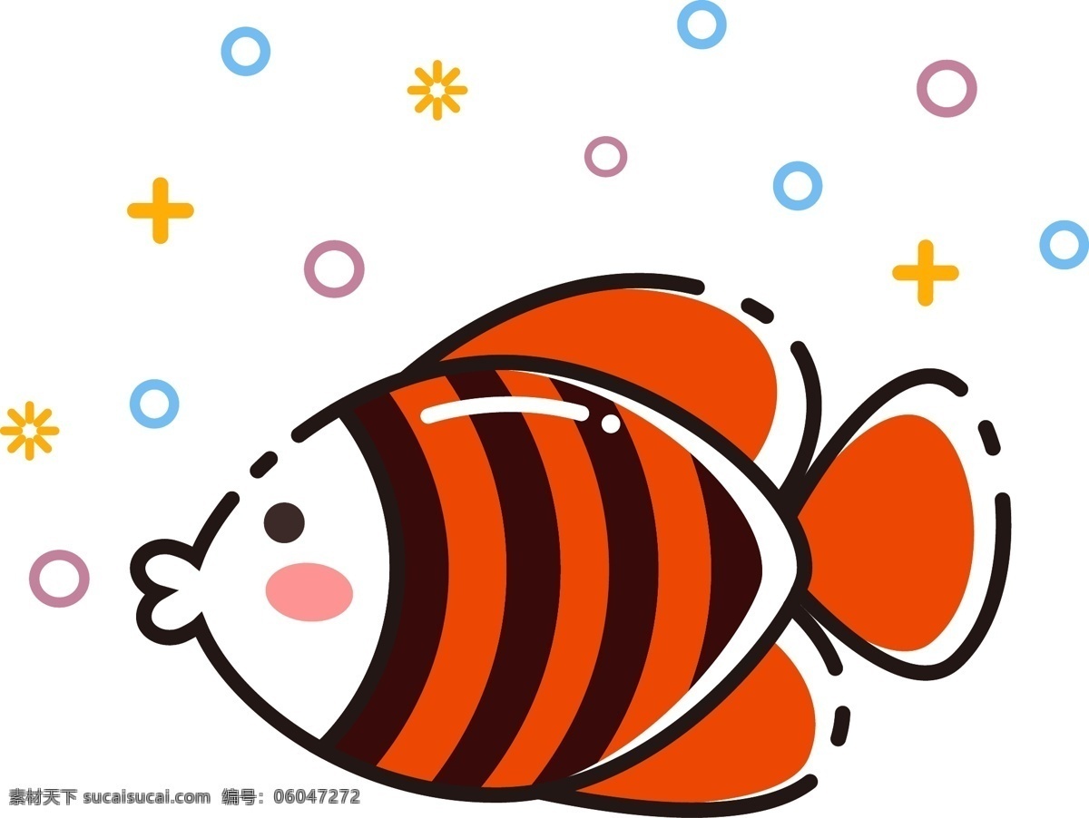 2018 mbe 图标 创意 小鱼 矢量 商用 mbe图标 矢量动物元素 红色条纹 海鱼 嘟嘴鱼 卡通可爱红鱼 扁平 图案 卡通 装饰