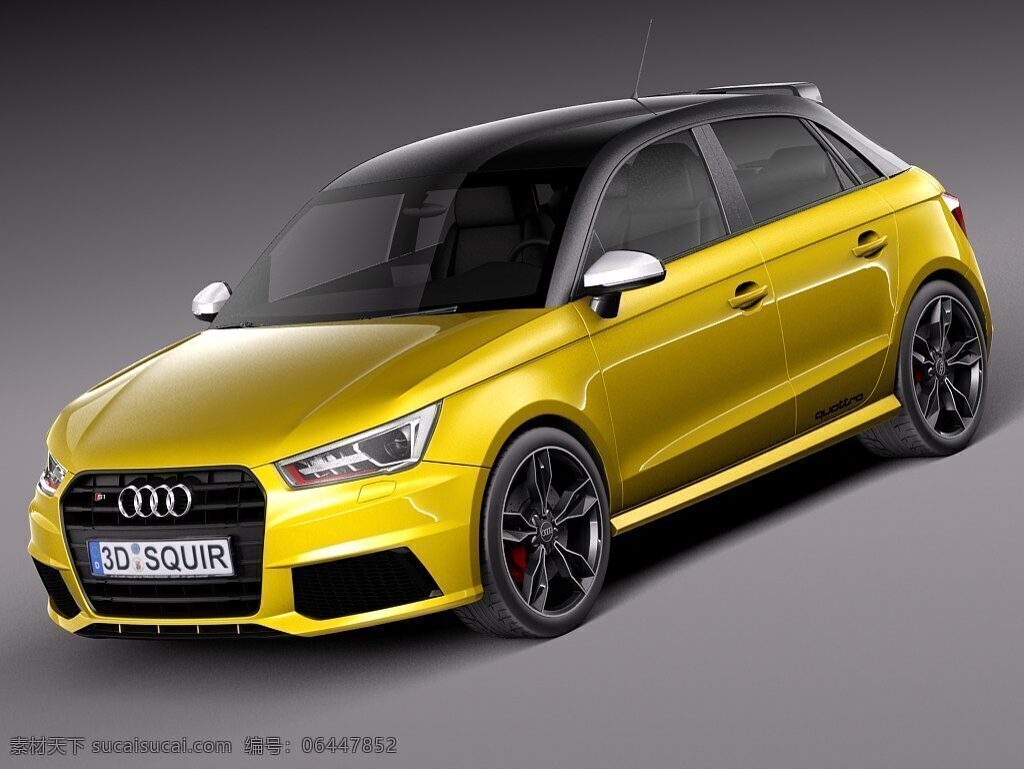 奥迪 s1sportback 奥迪s1 sportback 2014 德国车 模型