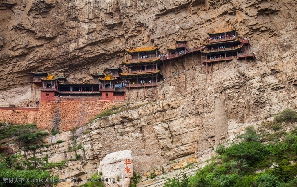 悬空寺 恒山悬空寺 玄空阁 恒山 恒山十八景 山西重点文物 山西 大同 旅游摄影 国内旅游 旅游
