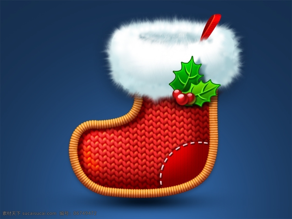圣诞 袜 icon 图标 图标设计 icon设计 icon图标 网页图标 圣诞袜图标 圣诞袜