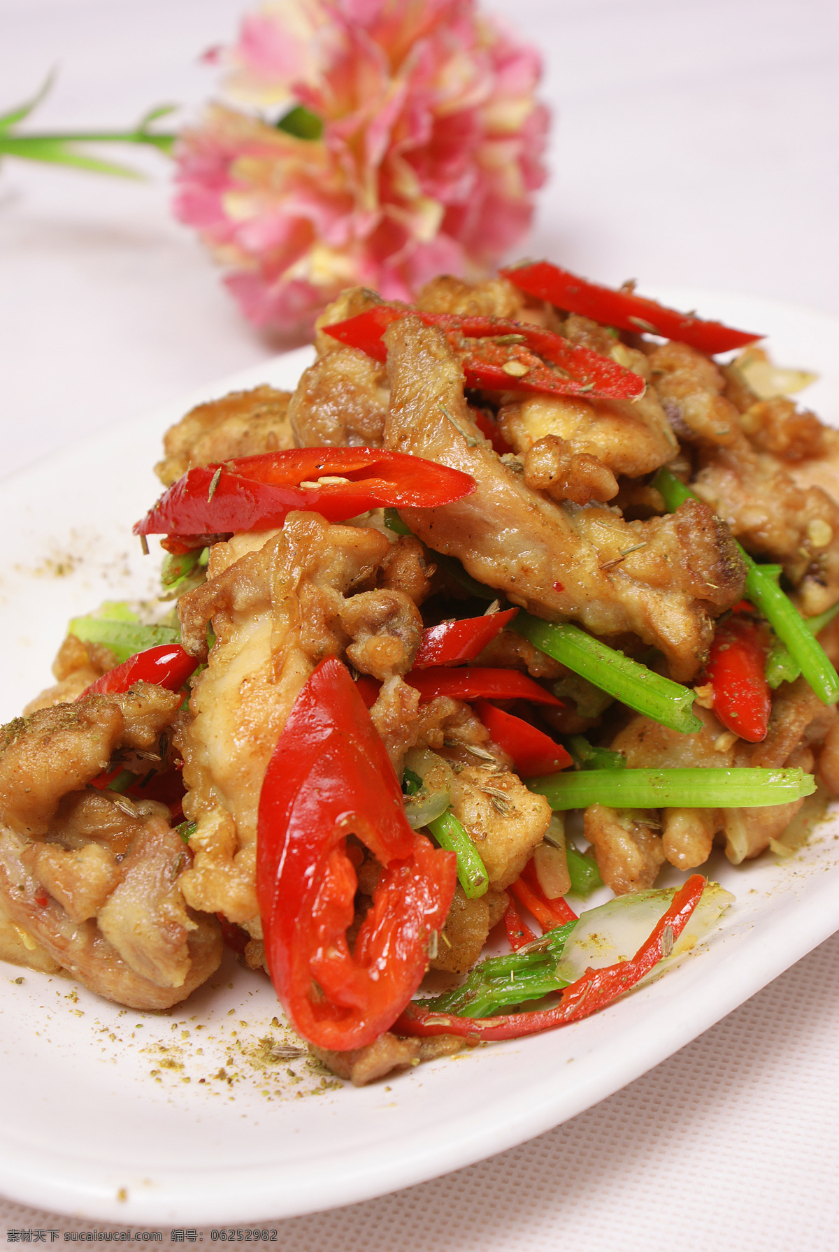 香辣鸡柳 辣鸡块 高清图 辣鸡柳 鸡 鸡柳 鸡块 传统美食 餐饮美食