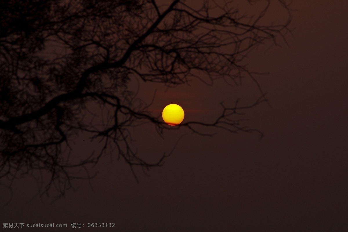 朝阳 剪影 摄影图库 早晨 自然风景 自然景观 psd源文件