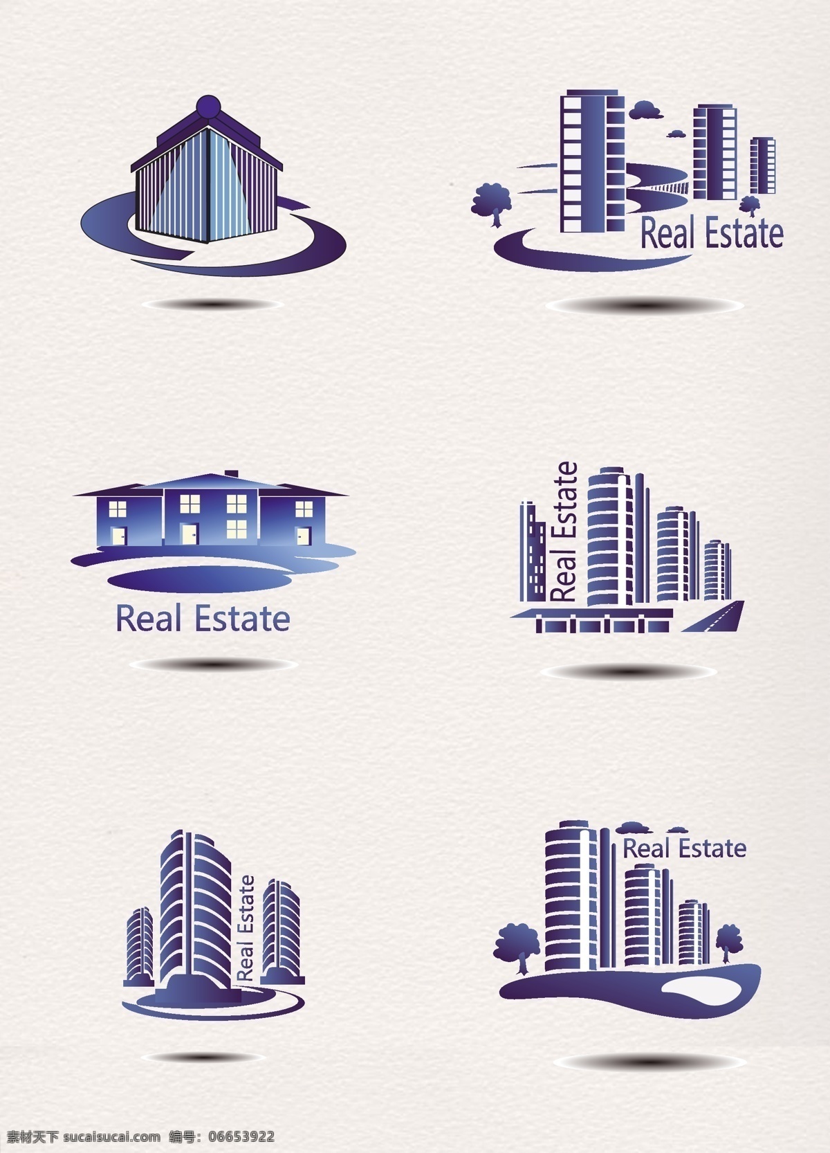 房地产 标志 房子 logo 城市 图标 建筑 创意 商业 销售 模板 家居 形状 营销 企业 公司 工厂 企业形象
