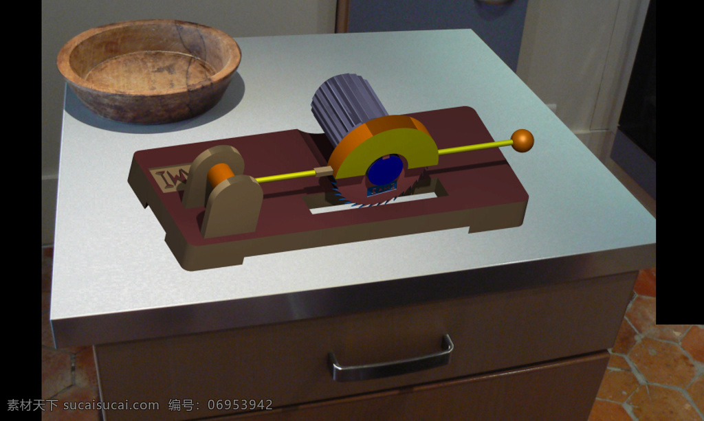 钢筋 切断机 barcutter samis 3d模型素材 其他3d模型