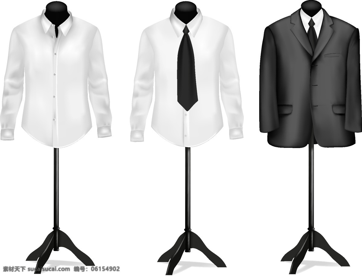 西服 衬衫 矢量 西装衬衫 西装 西服衬衫矢量 免费 载体 领带 向量 白色