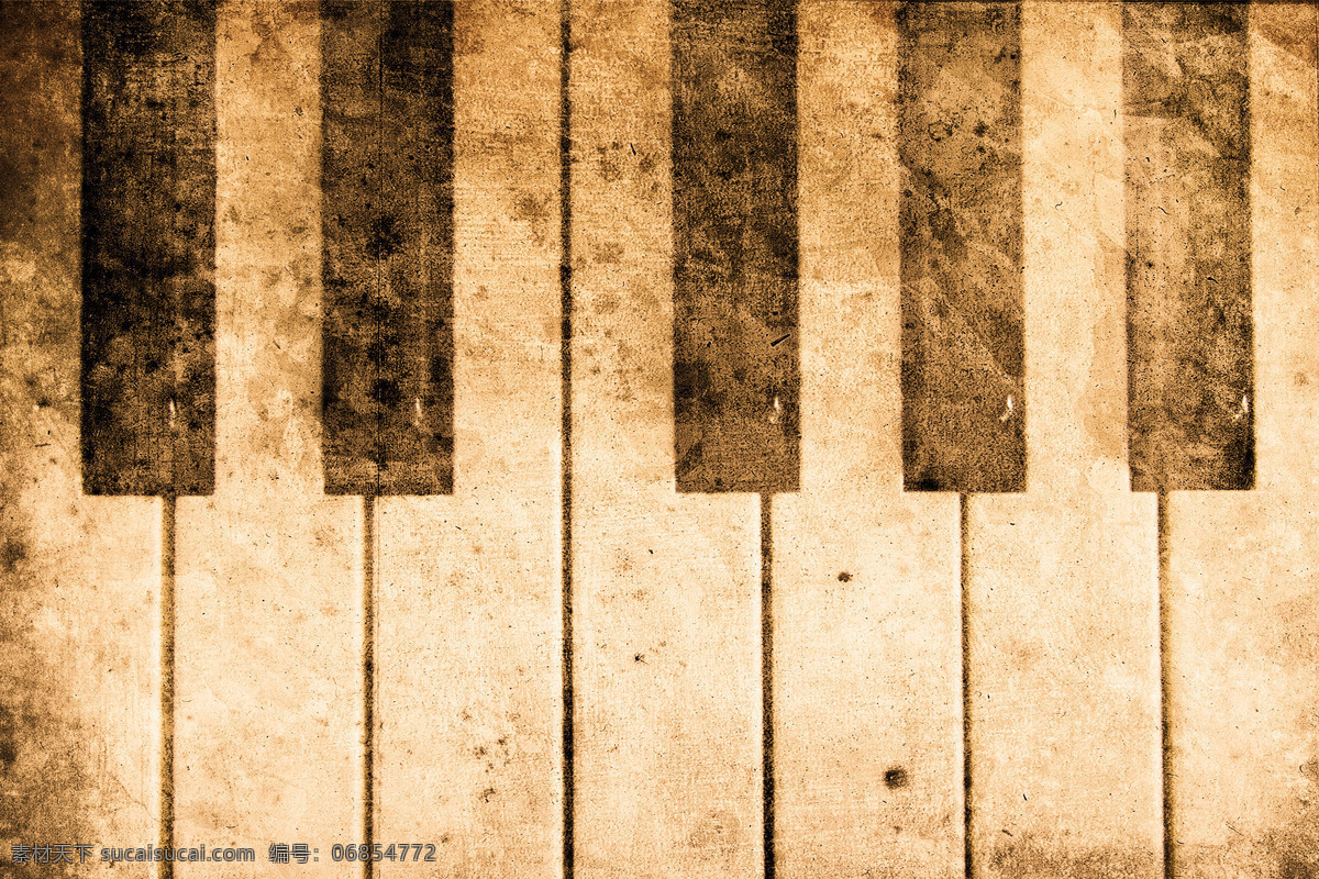 复古钢琴素材 线普1 音乐 文化艺术 舞蹈音乐 设计图库 影音娱乐 生活百科 黄色