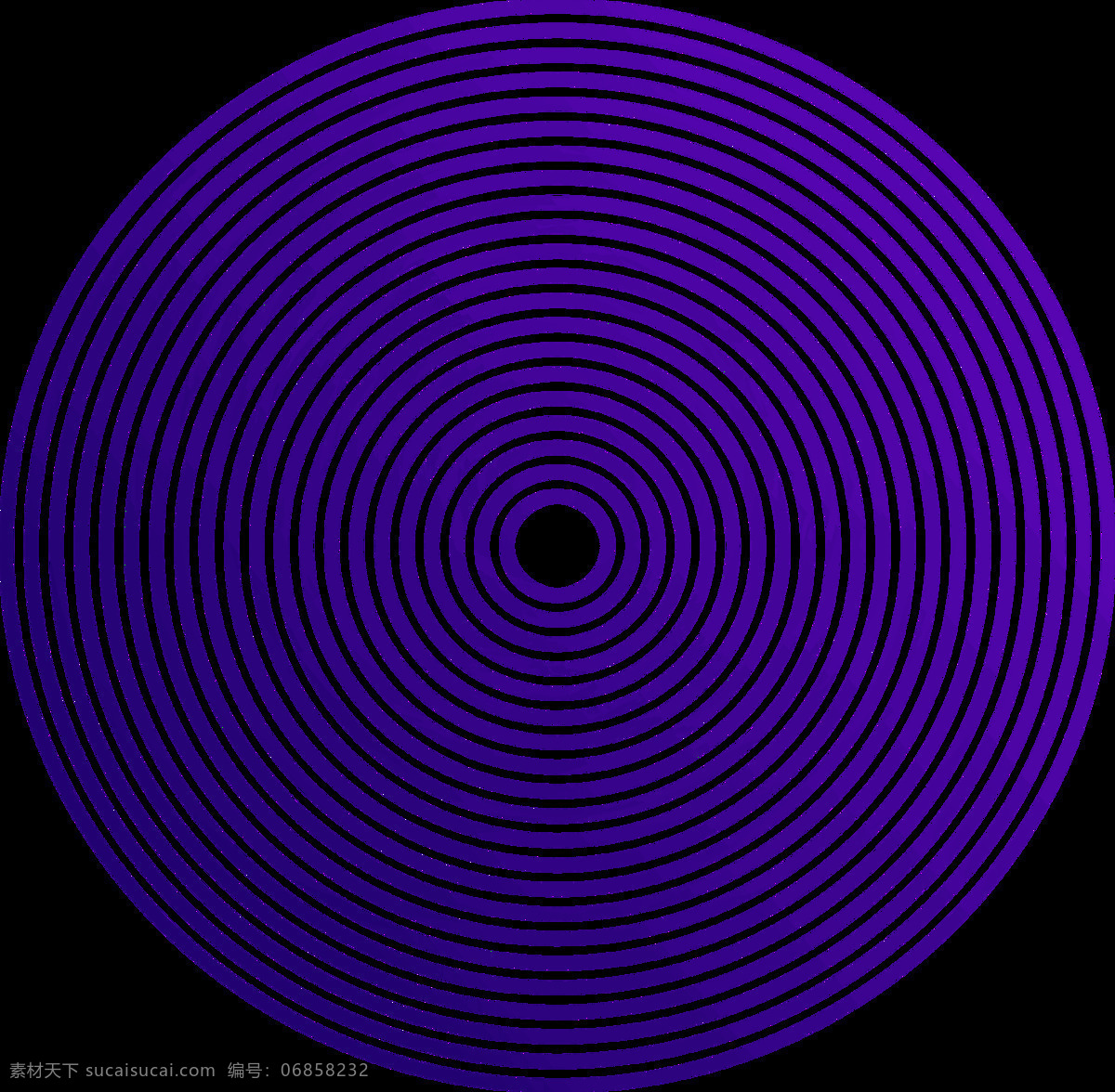 手绘 紫色 圆圈 元素 简约 紫色线条 环绕 免抠