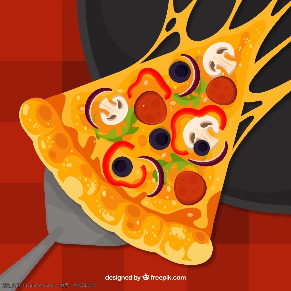 美味 拉丝 三角 披萨 矢量 奶酪 快餐 食物 三角披萨 餐饮 文化艺术 绘画书法