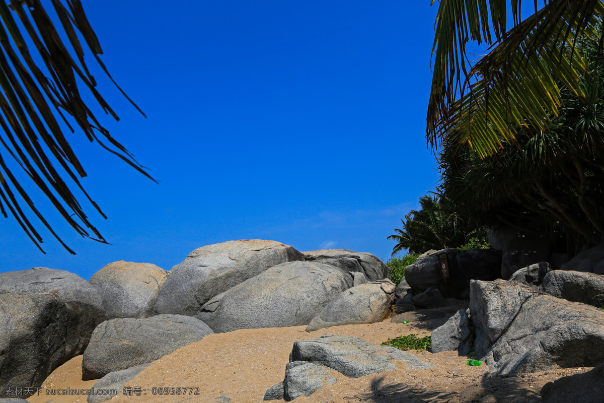 大小洞天 海南三亚 风景区 蓝天 石头 自然景观 自助游 国内旅游 旅游摄影